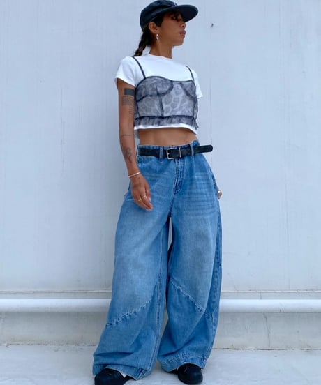 baggy pt「stitch barrel」#8018617