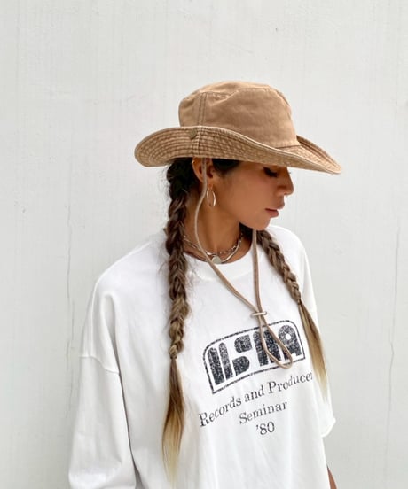 2ways bucket hat「denim safari」#2604-1/2