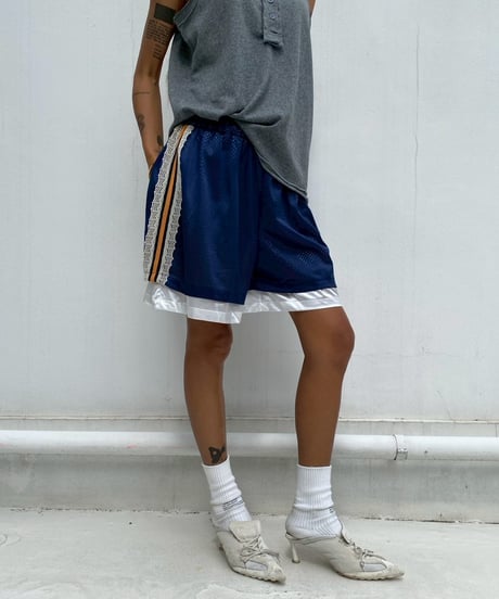 layered shorts「basket」#83065【6/24以降発送】