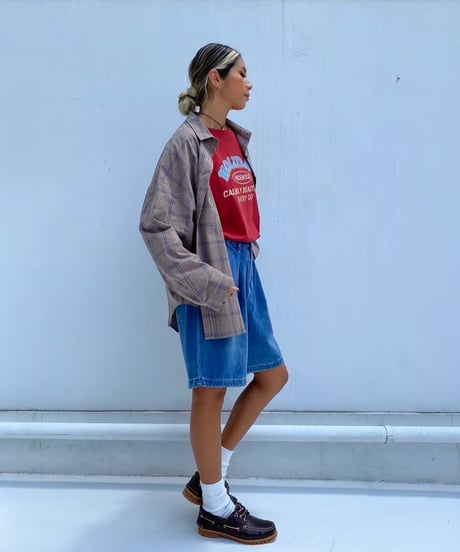 denim half pt「tack」#8580