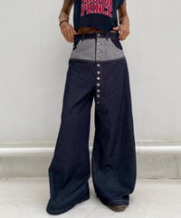 wide denim pt「design waist」#2635364