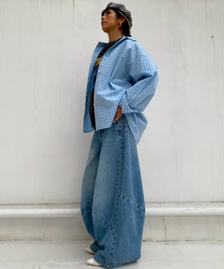 baggy pt「stitch barrel」#8018617