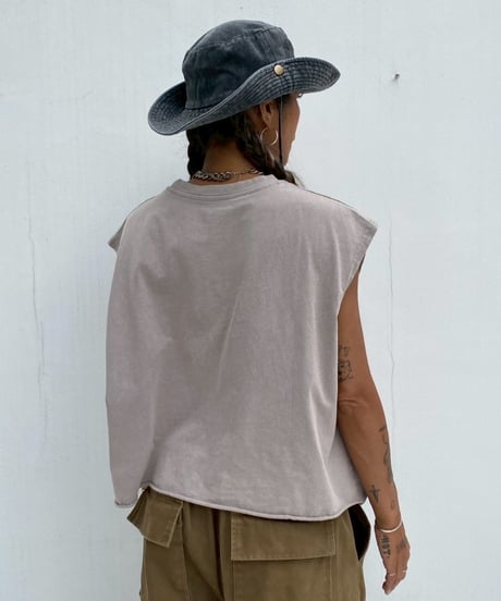 2ways bucket hat「denim safari」#2604-1/2