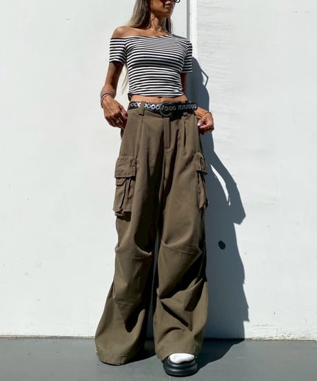 2way cargo pt「double pocket」ベルト付 #25193
