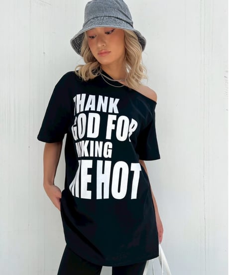 logo tee「oneshoul」#25465
