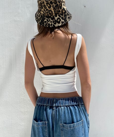 back open tank「U」#037