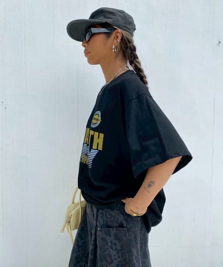 wide tee「WARMTH」#2606064