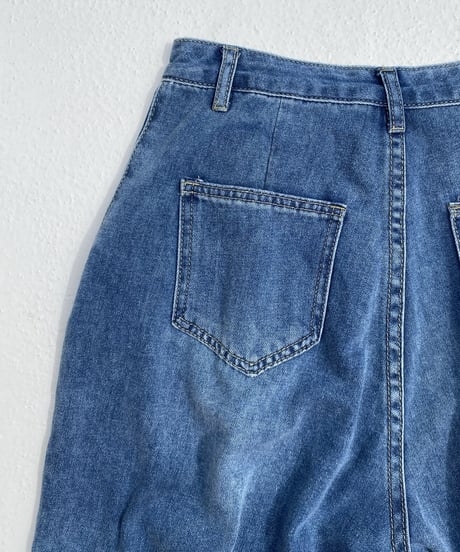 denim half pt「tack」#8580