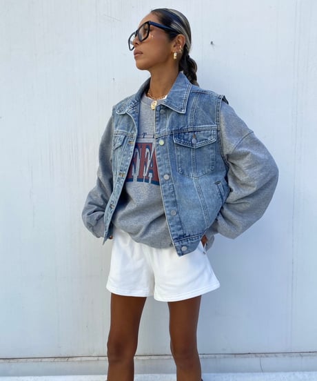 denim vest「classic」#360