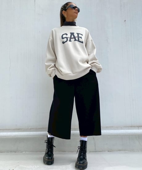 half sw pt「long shorts」#3048510(裏起毛／ベルト付き)