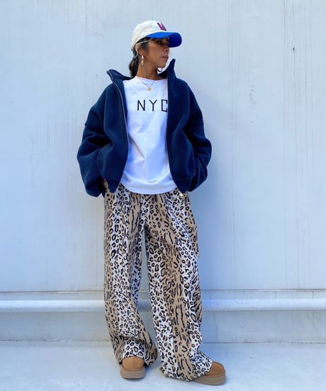 stand neck blouson「boa」#22616