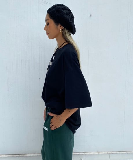 wide tee「UNDER THINK IT.」#5703