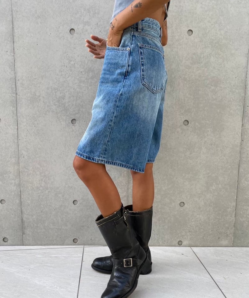 SUDO denim half pt「buggy cut」 デニムハーフパンツ denim half pt「buggy cut」#1573 | tablethotel-sūdo