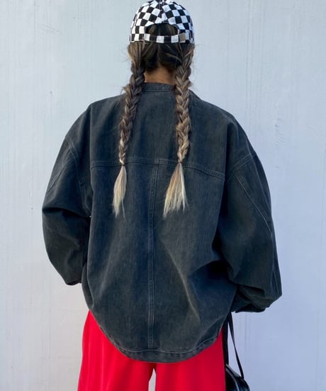 denim jc「stand collar」#198958