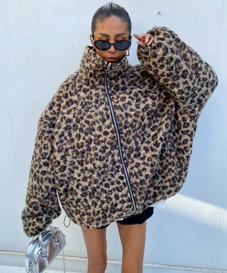 2way coat「leo sheep」#6065511（リバーシブル）