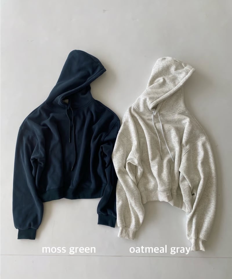 cropped hoodie「basic mood」#3935512（裏起毛） | table