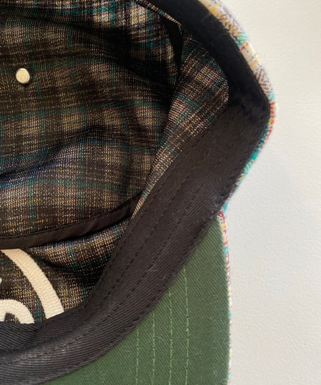 flat top cap「check G」#2509-9