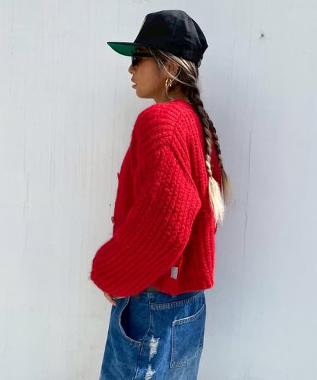 knit cardigan「chunky」#781959