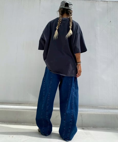 oversized T「running club」#203259