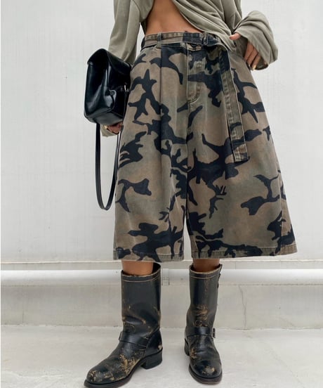 half pt「camo belt」#011511
