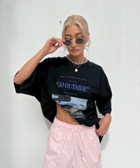 oversized T「GO OUTSIDE」#3606