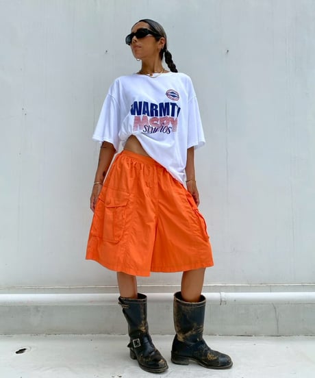 wide tee「WARMTH」#2606064