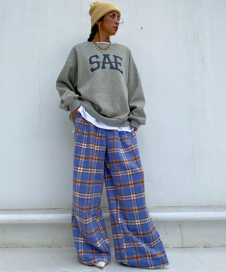 wide tuck pt「colorful check」#25810510