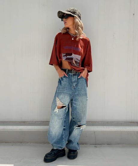 oversized T「GO OUTSIDE」#3606