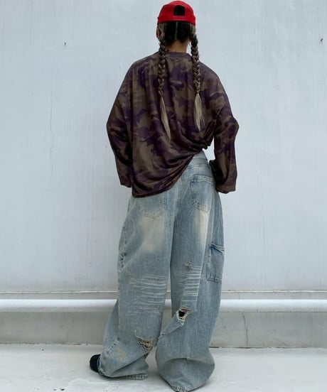 baggy denim「full damage」#56225601