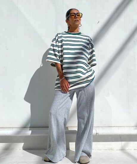 wide border T「w collar」#618