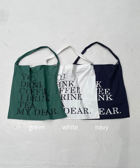 one handle totobag「DRINK」#37067