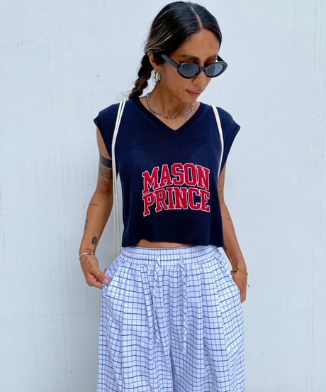 box knit tank「MASON」#256164