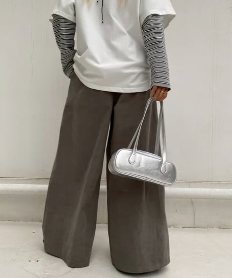 wide pt「corduroy tuck」#5802510