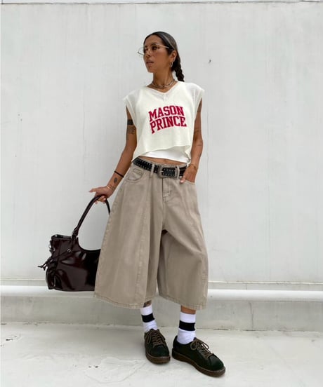 barrel shorts「studs」#92764(ベルト付き)