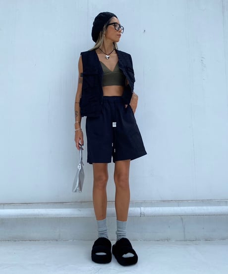 v-neck bustier「cropped」#1013