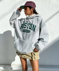 hoodie「BOSTON uni」#6810511（裏起毛）