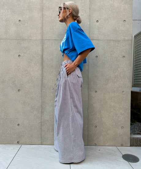 wide tee「DEN」#8386