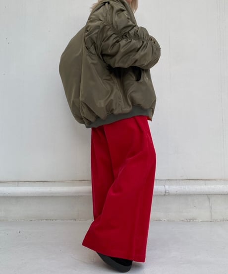 wide leg pt「corduroy」#6878