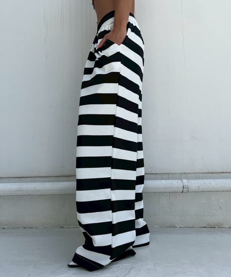 【¥7,300→¥5,800】border wide pt「flare」#6660
