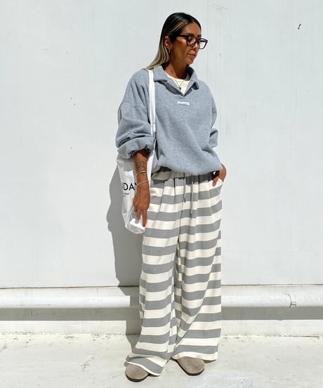 【¥7,300→¥5,800】border wide pt「flare」#6660