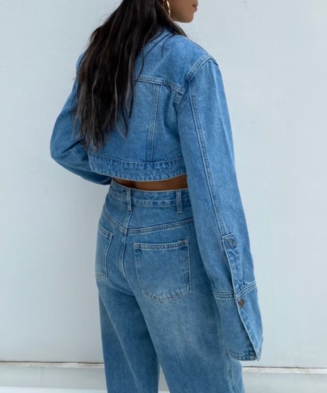 denim set up「spring」#8801