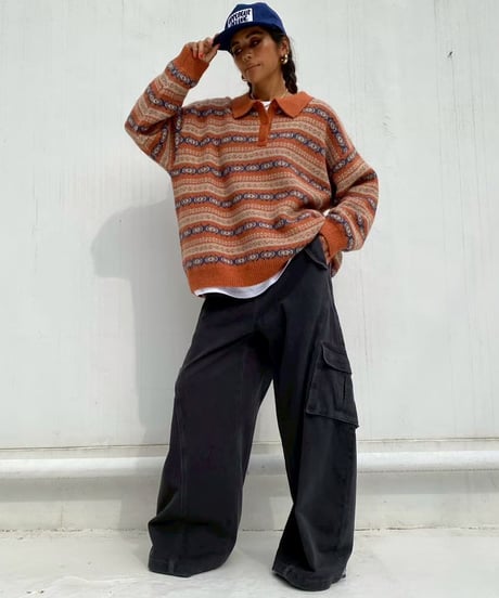 pattern knit「collar」#5066159