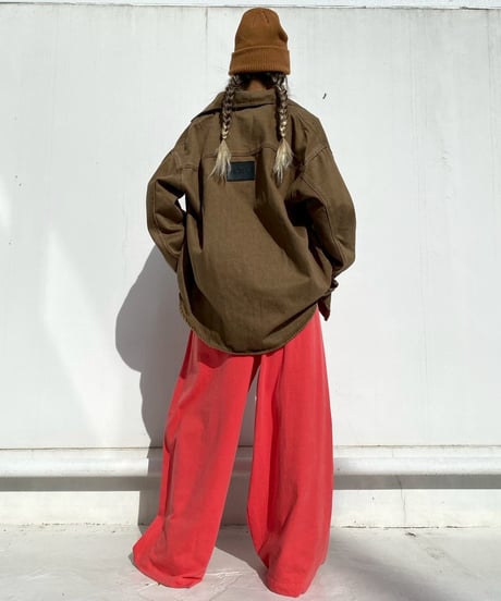 denim shirt jc「bronze」#50859