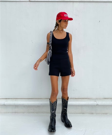 square neck tank #6073