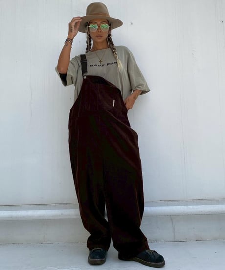 cropped T「HAVE FUN」#635358