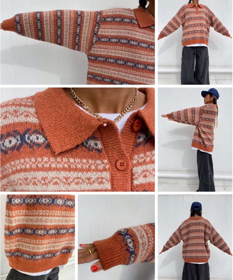 pattern knit「collar」#5066159