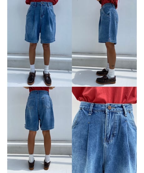 denim half pt「tack」#8580