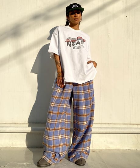 wide tuck pt「colorful check」#25810510