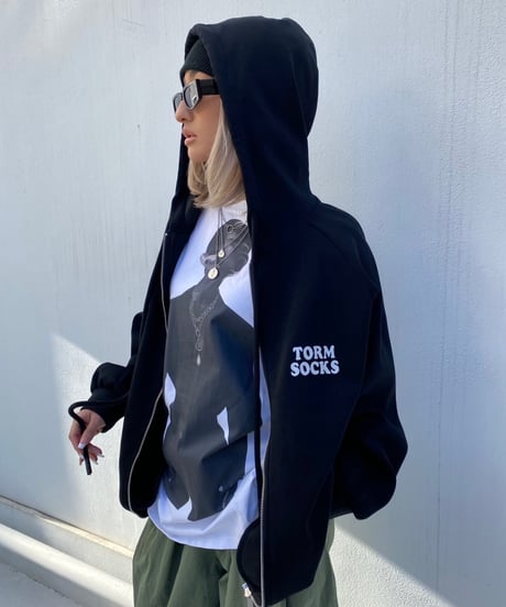 zip-up hoodie sw「TORM」#57322