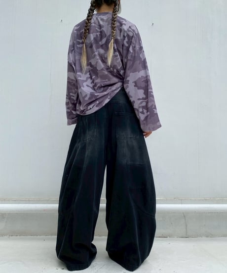 oversized pt「color barrel」#68758（ベルト付き）